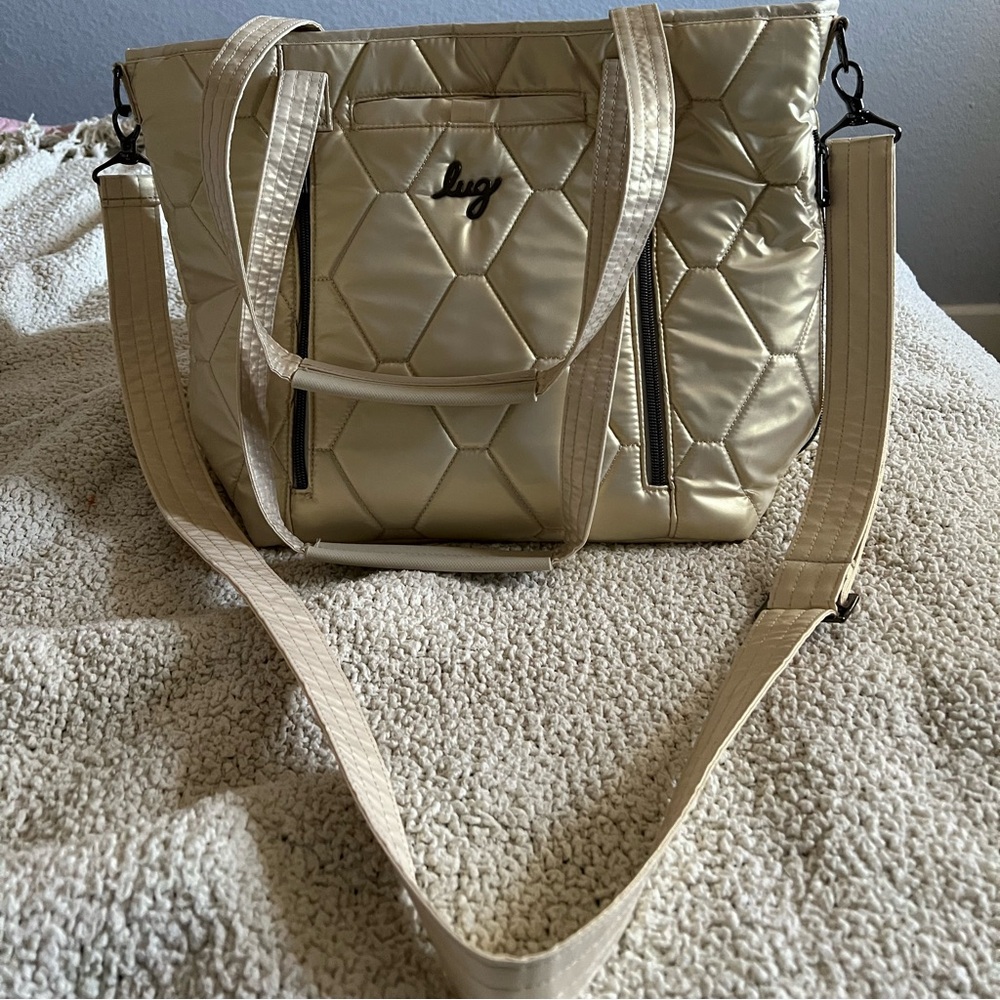 Lug crossbody handbag